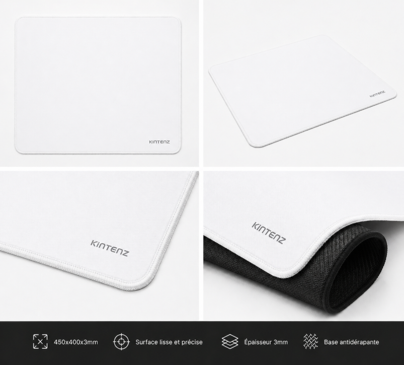 Tapis de souris KINTENZ,taille L
